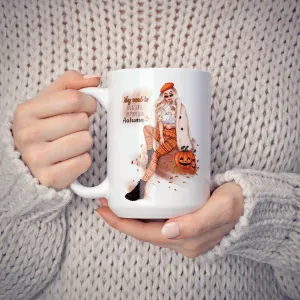 "I Love Autumn" Coffee Mug