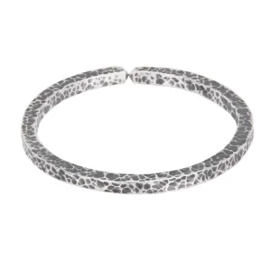 Real Solid 999 Fine Silver Cuff Bracelet Fashion Punk Jewelry Open Bangle