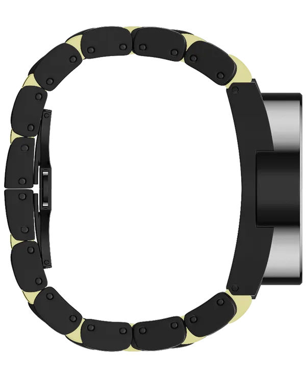 ROCKWELL THE 50mm WATCH BLACK GOLD RICKY JAMES