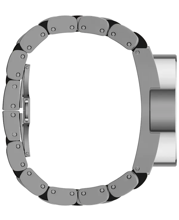 ROCKWELL THE 50mm WATCH NO RETREAT SILVER BLACK CERAMIC