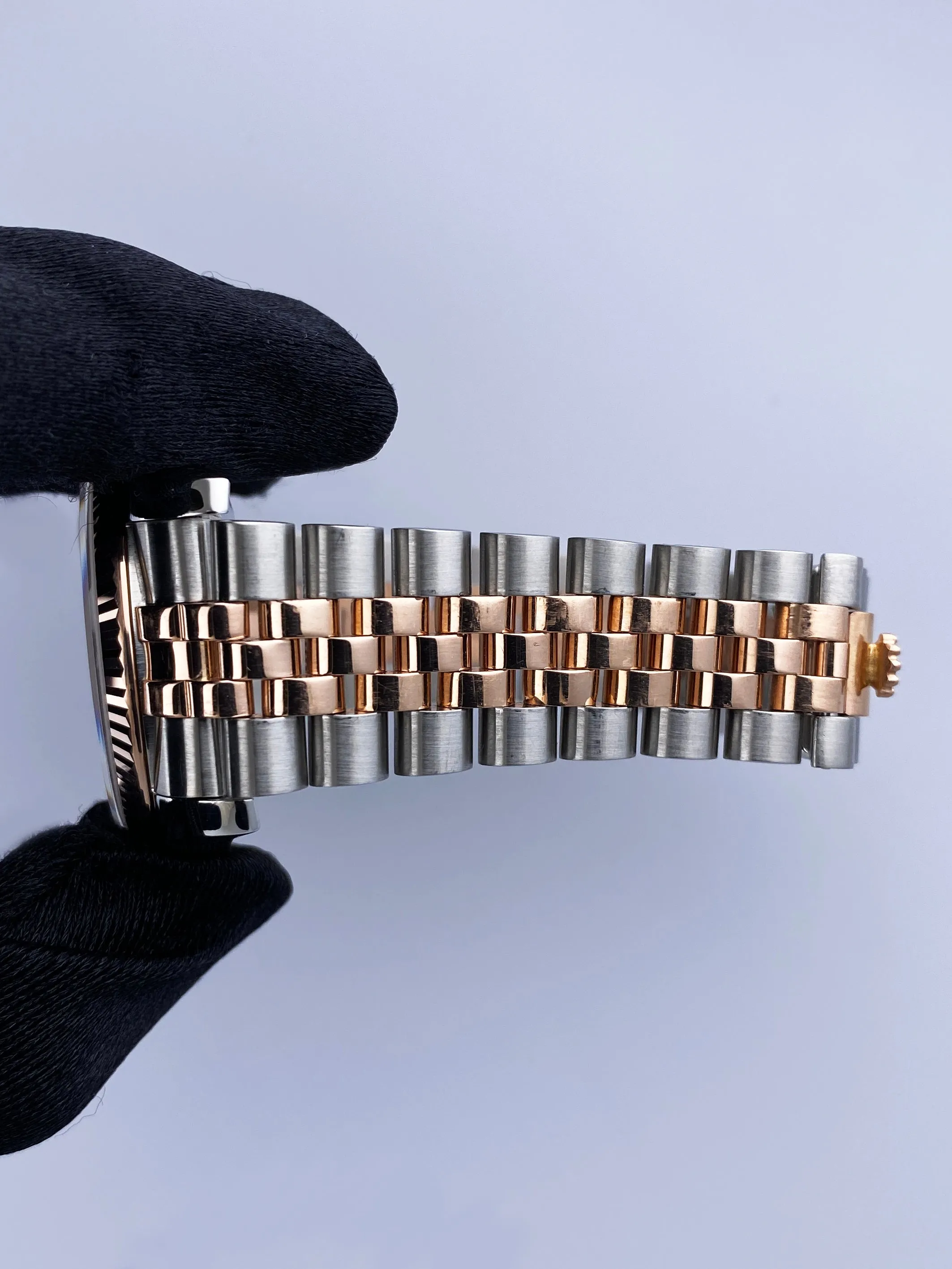Rolex Datejust 116231 Pink Anniversary Diamond Dial Watch