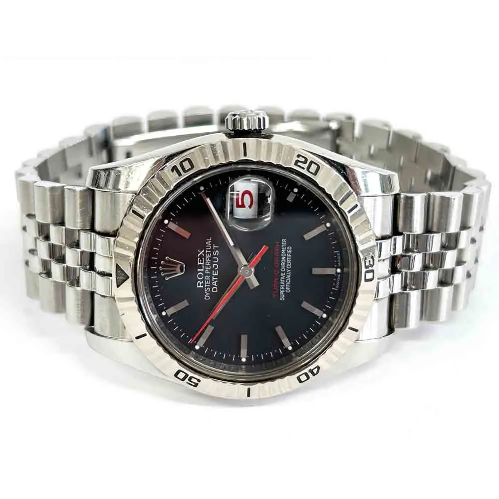 Rolex Datejust 116264 Black Dial Dec 2006