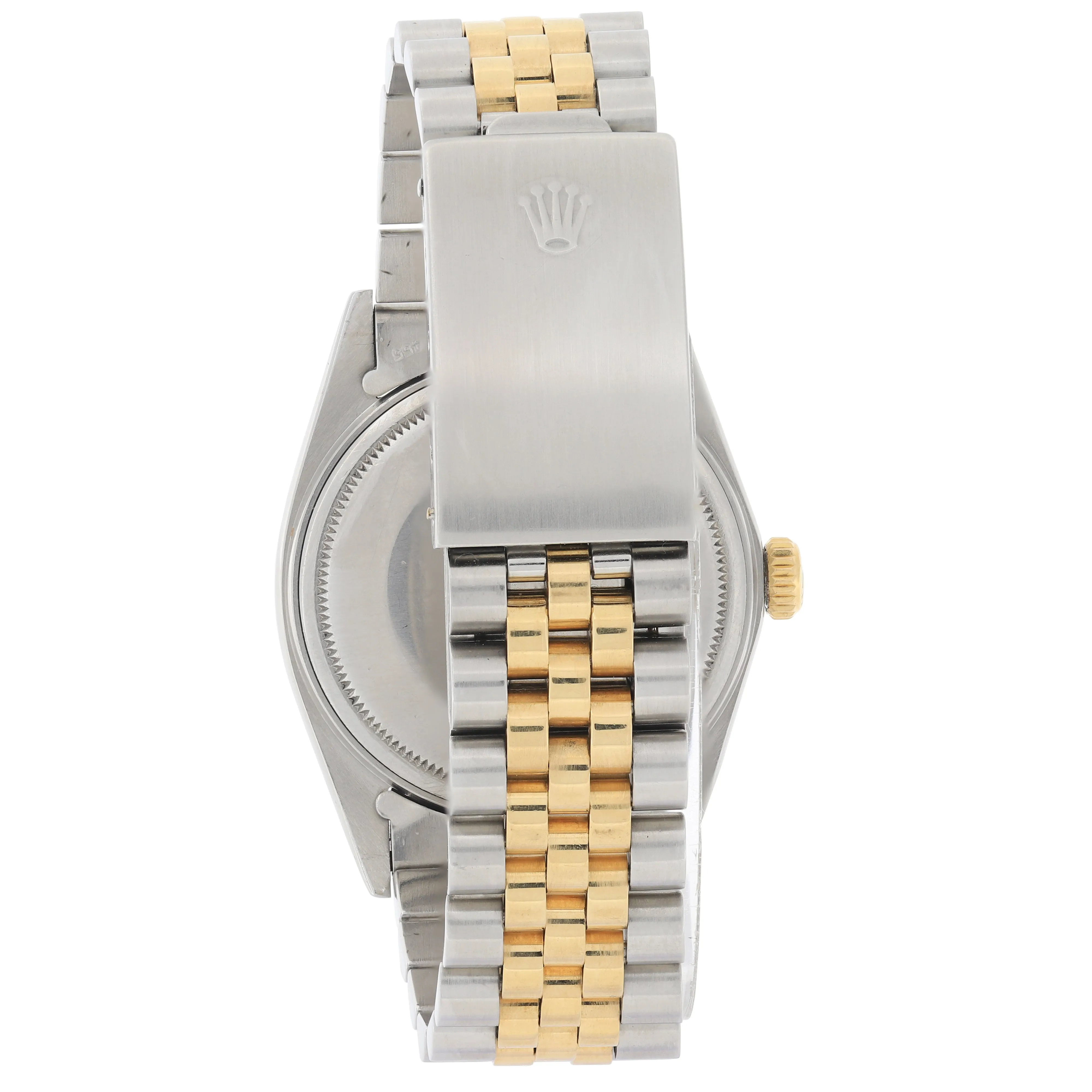 Rolex Datejust 16013 Buckley White Roman 1984 Jubilee 18k Yellow Gold & Steel 36 mm