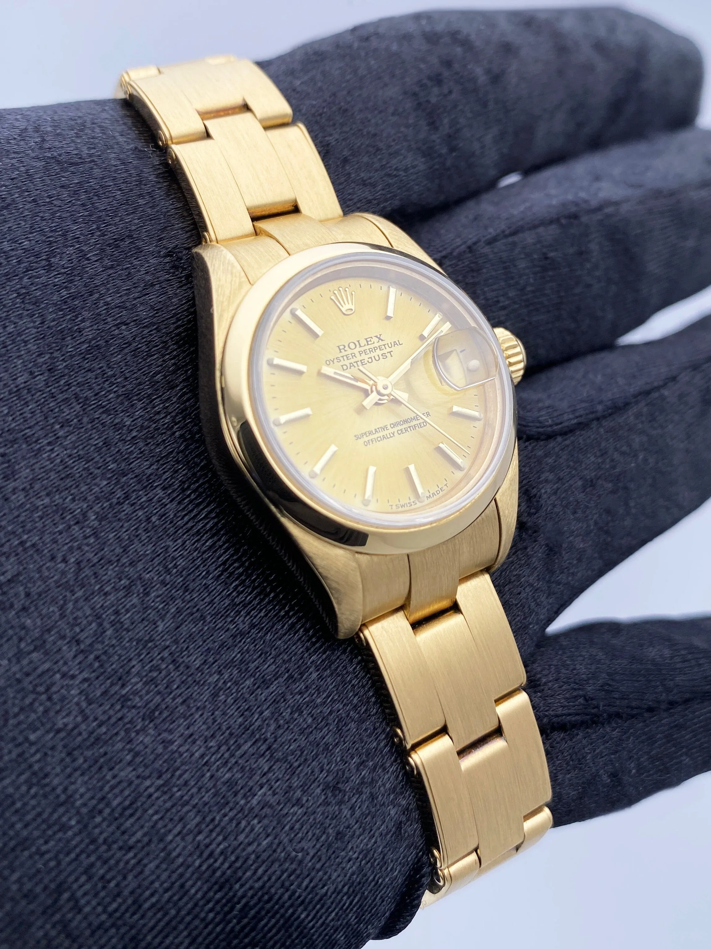 Rolex Datejust 69168 Champagne Dial Ladies Watch