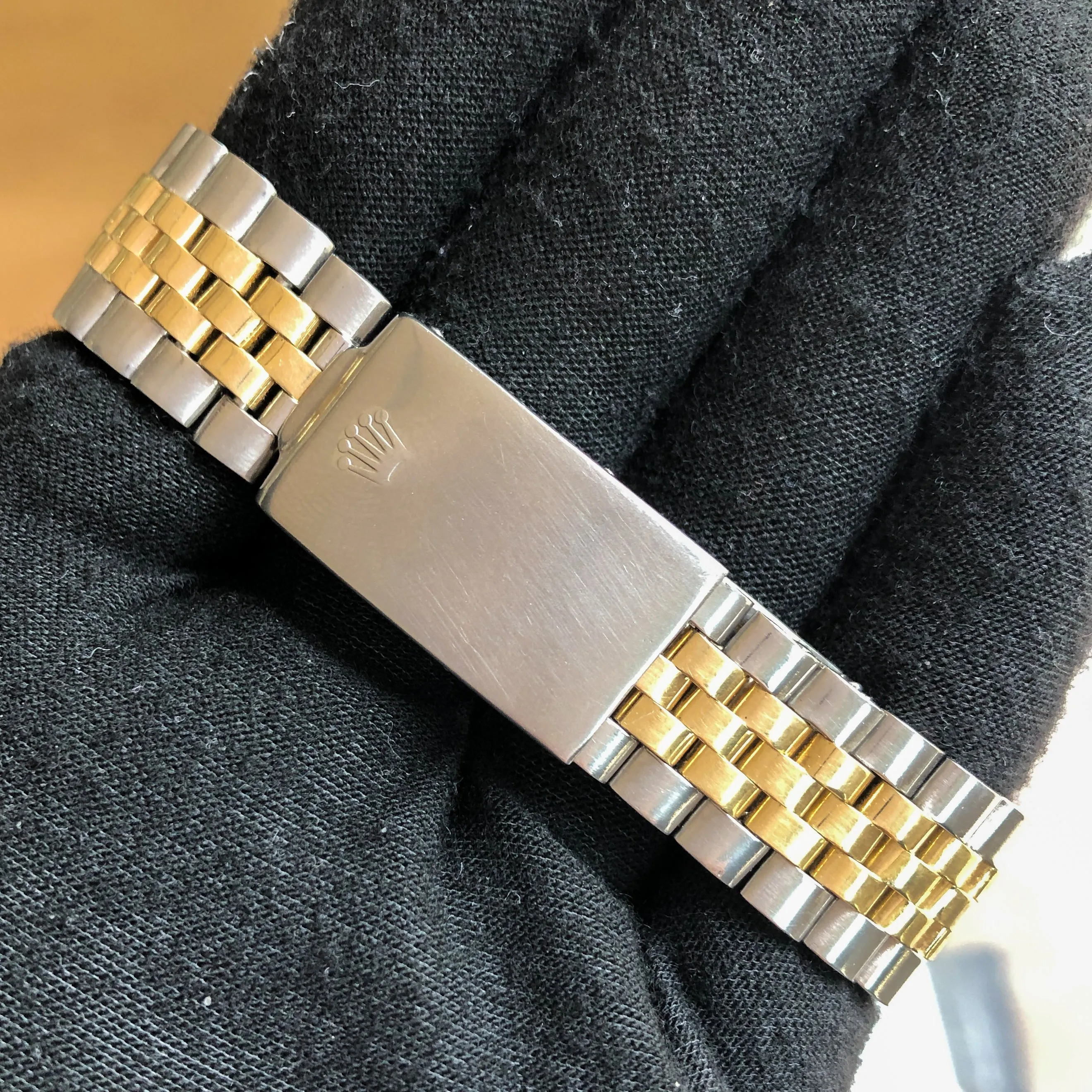 Rolex Datejust Turn-O-Graph 1625 Cal 1575 Champagne 1972 Jubilee 14k Yellow Gold & Steel 36 mm