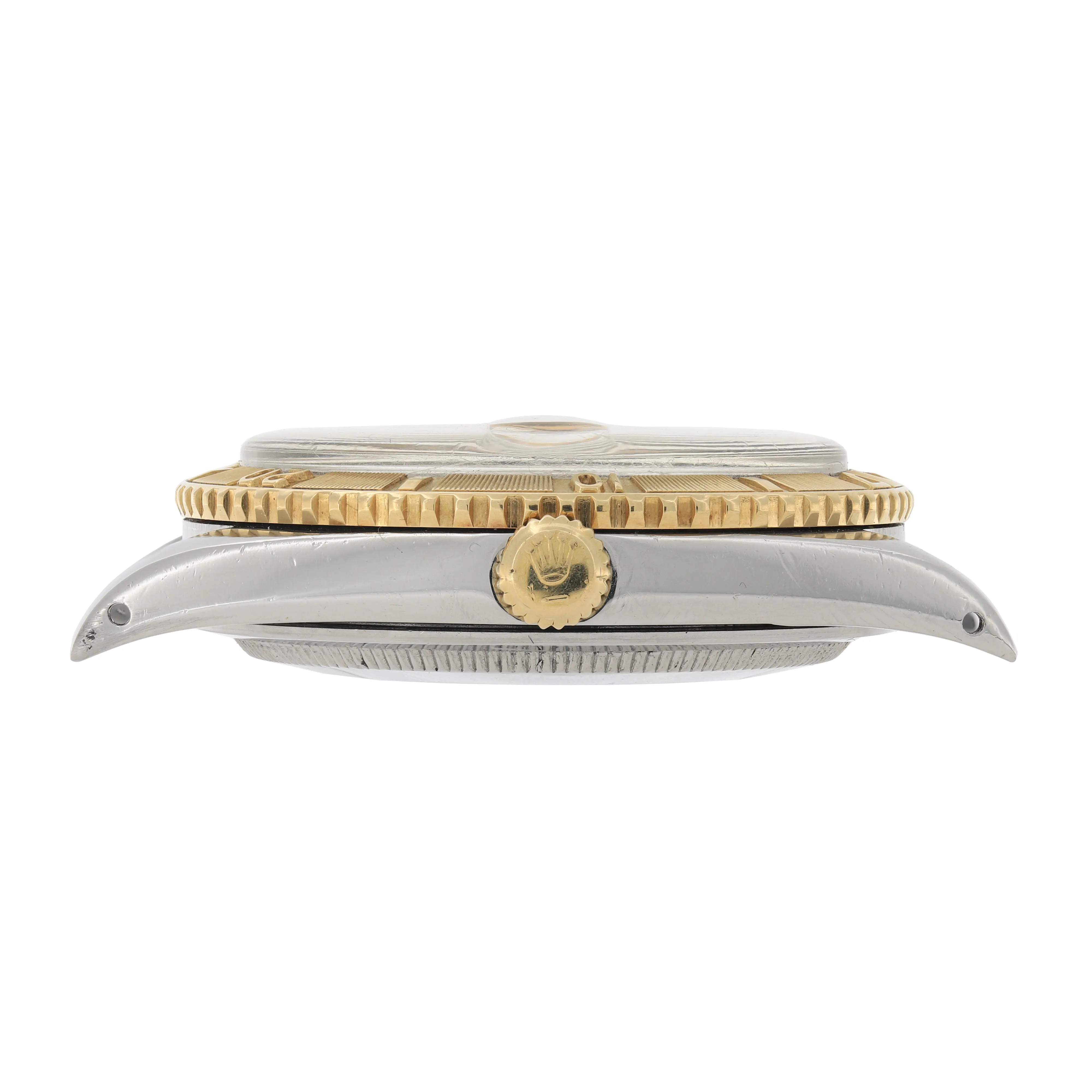 Rolex Datejust Turn-O-Graph 1625 Cal 1575 Champagne 1972 Jubilee 14k Yellow Gold & Steel 36 mm