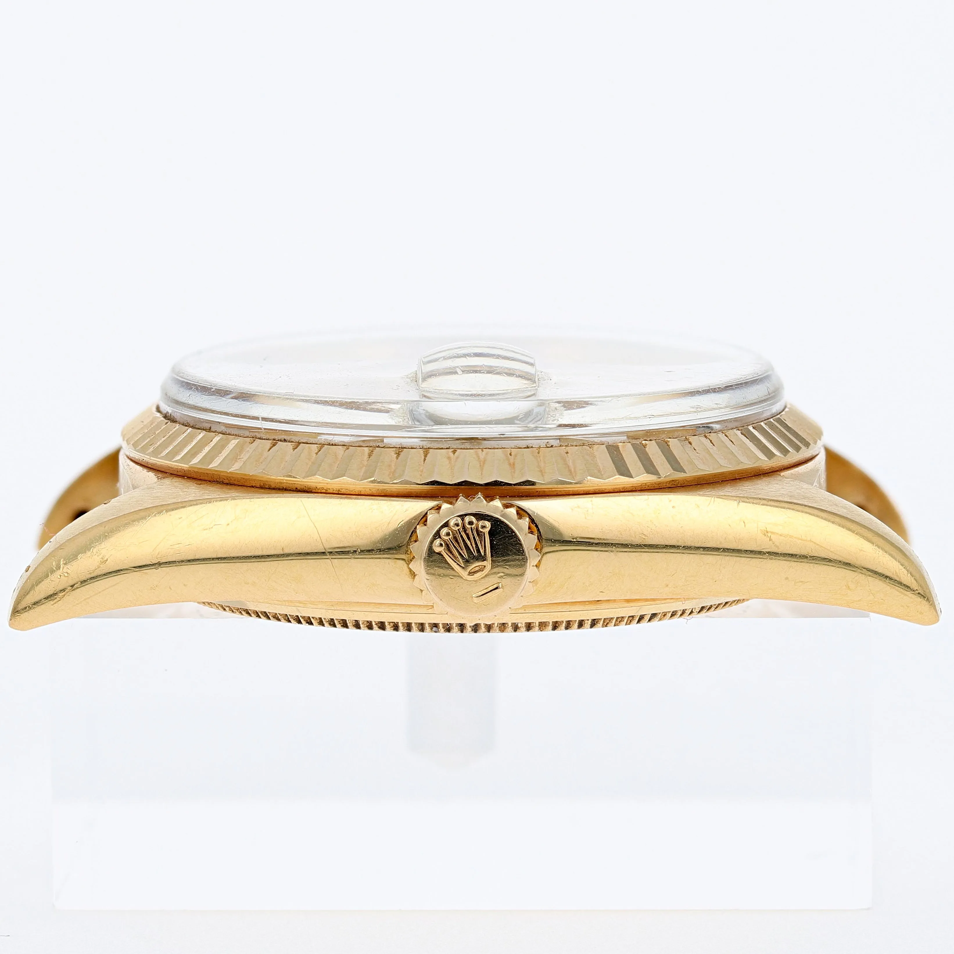 Rolex Day-Date 1803 Automatic Spanish Silver c. 1967 18k Yellow Gold 36 mm