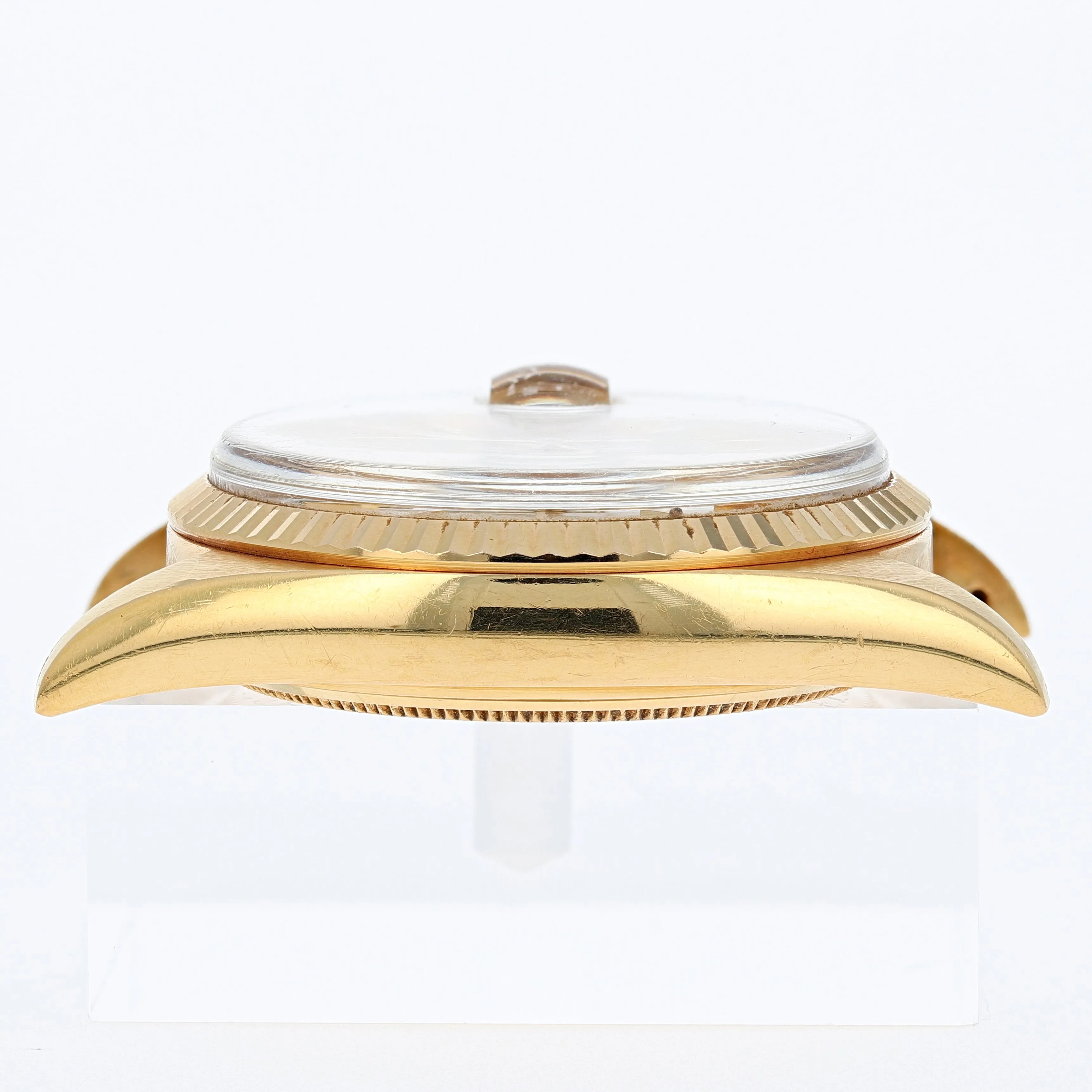 Rolex Day-Date 1803 Automatic Spanish Silver c. 1967 18k Yellow Gold 36 mm