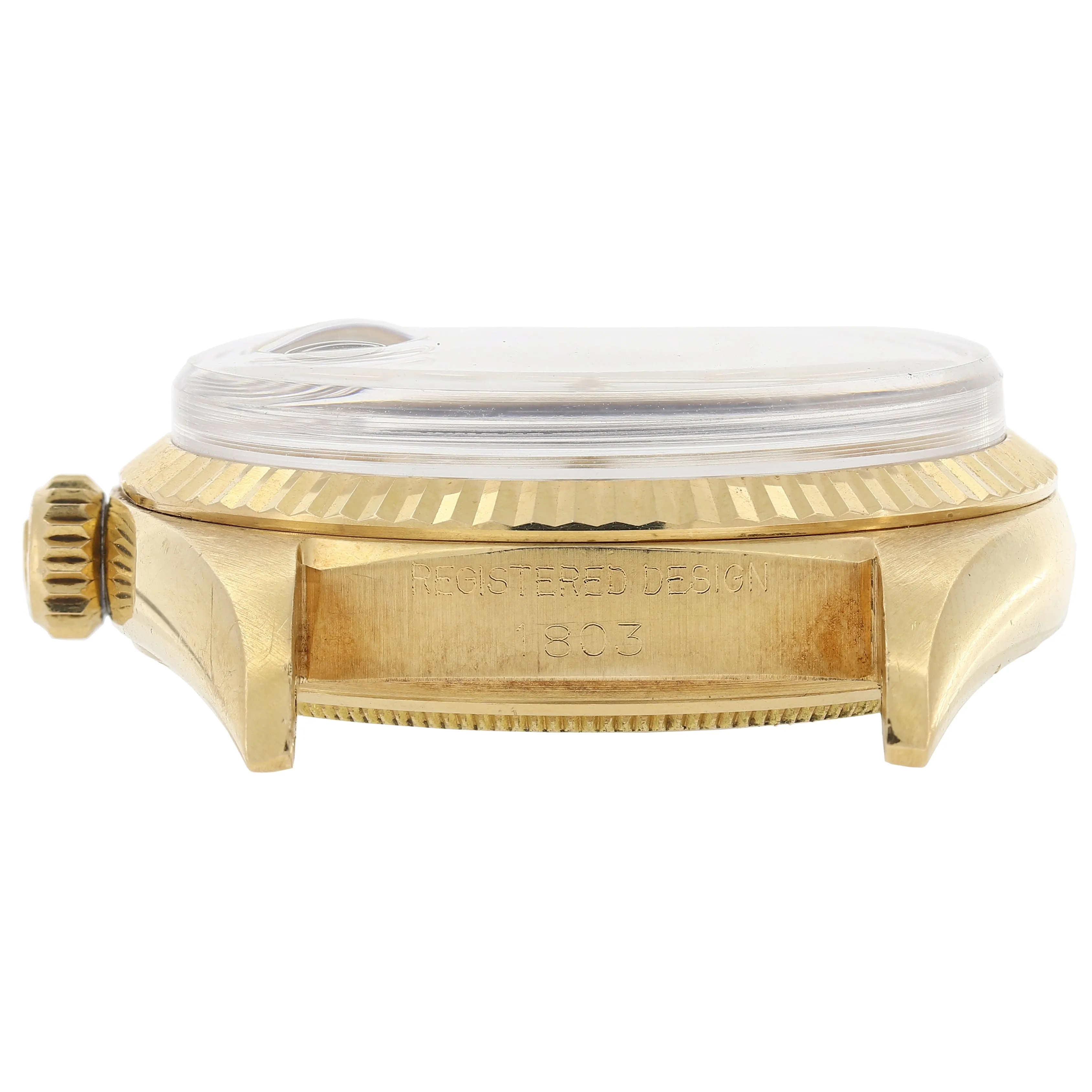 Rolex Day-Date 1803 Cal. 1555 Automatic Spanish Silver c. 1965 18k Yellow Gold 36 mm