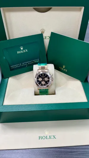 Rolex Daytona 116505 Black Dial 2022