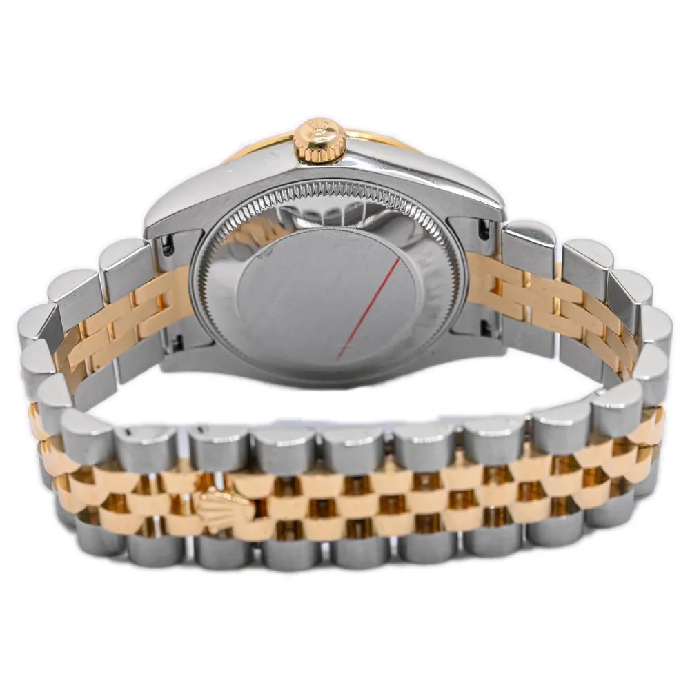 Rolex Ladies Datejust 31mm FACTORY Two Tone MOP Diamond Dial Watch Reference #: 178313