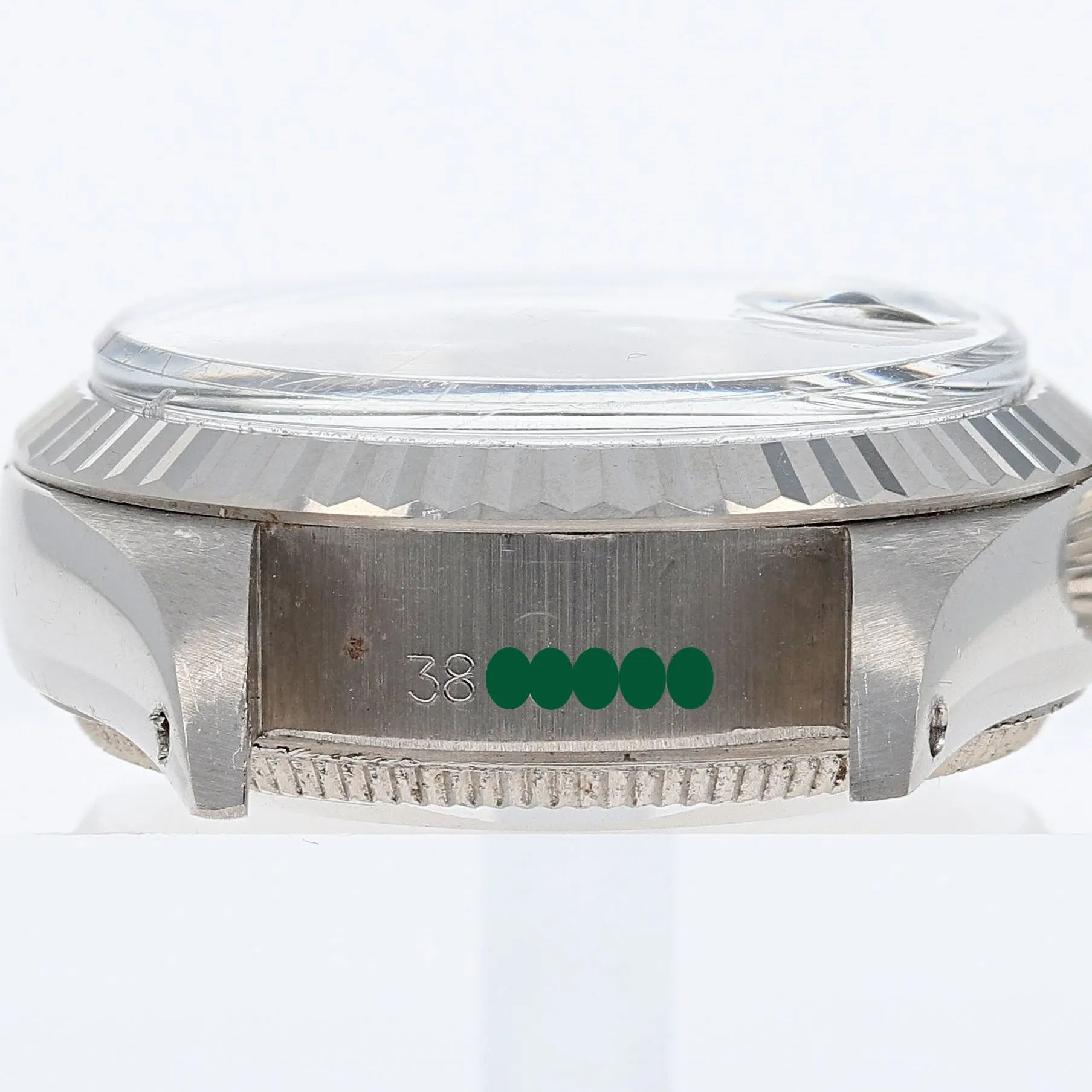 Rolex Lady-Datejust 6917 Papers Black Diamonds c. 1974 President 18k White Gold 26 mm