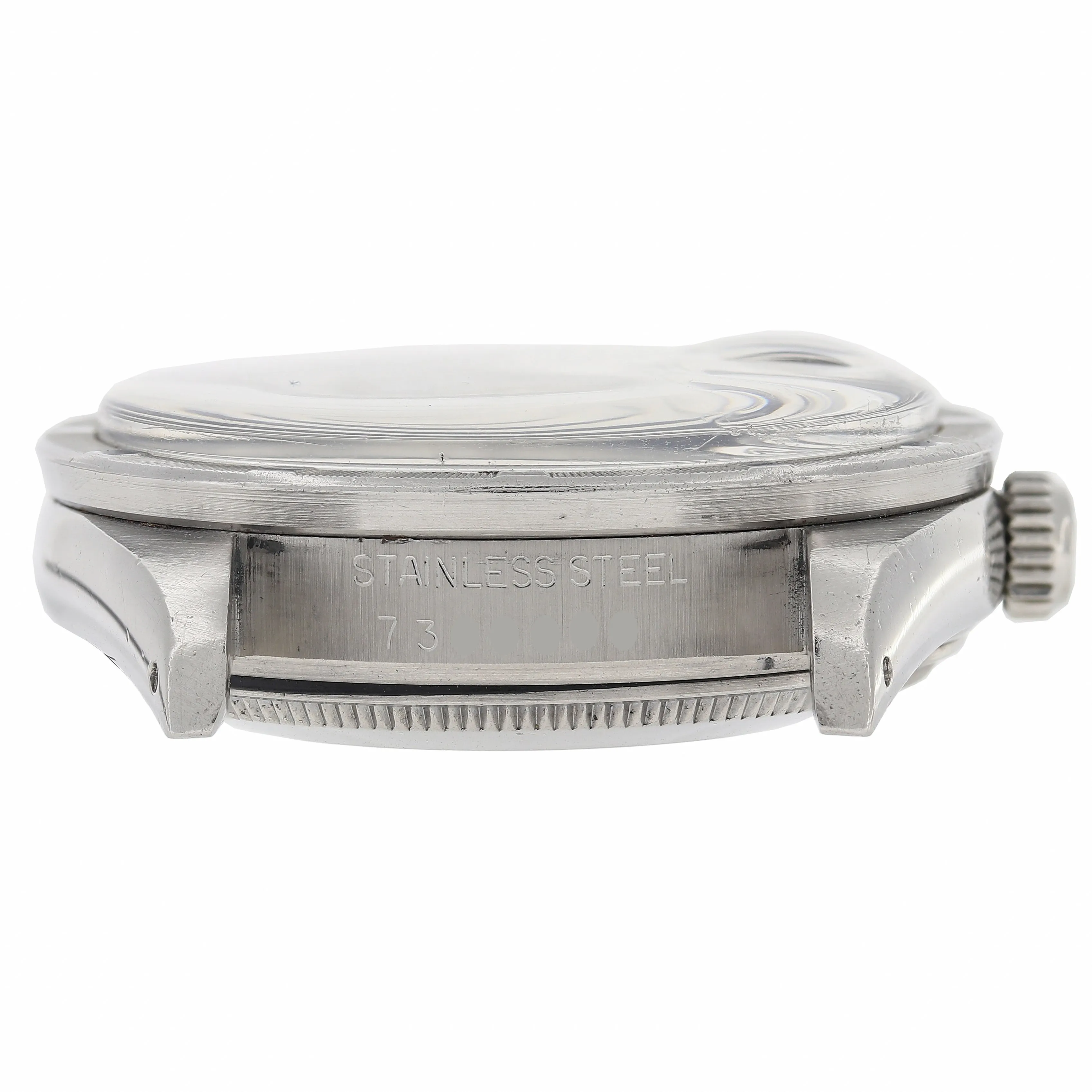 Rolex Oyster Perpetual Date 15010 White Roman c. 1983 Jubilee Steel 34 mm