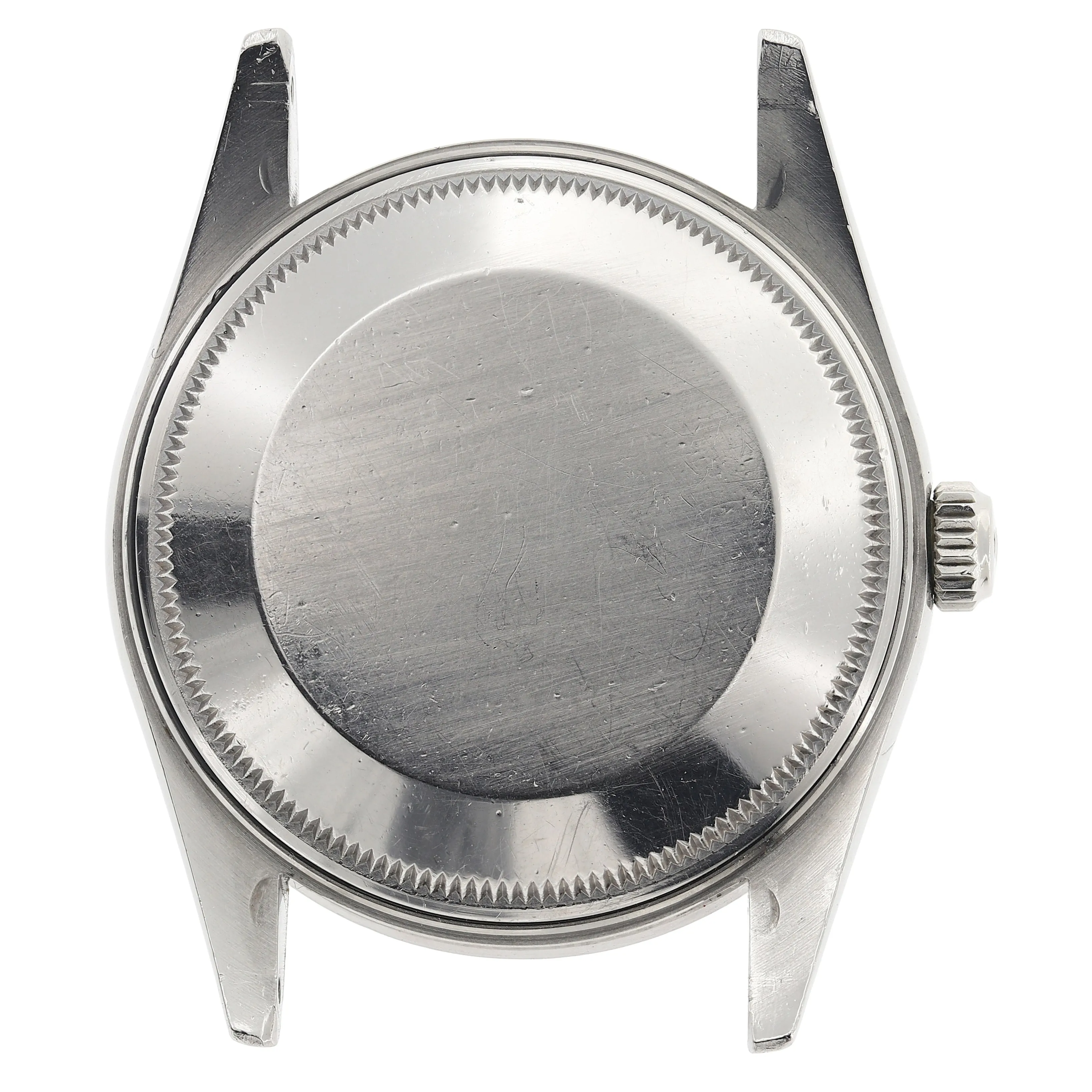 Rolex Oyster Perpetual Date 15010 White Roman c. 1983 Jubilee Steel 34 mm