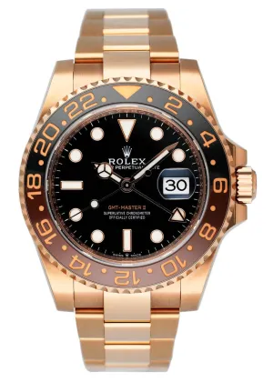 Rolex Oyster Perpetual Date GMT-Master II 126715CHNR Mens Watch Box Papers
