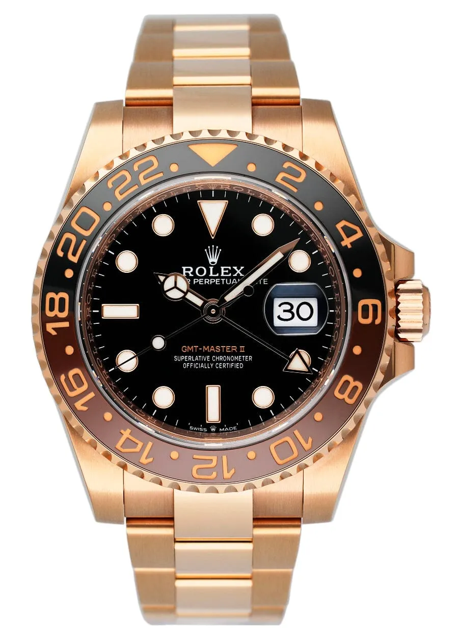 Rolex Oyster Perpetual Date GMT-Master II 126715CHNR Mens Watch Box Papers