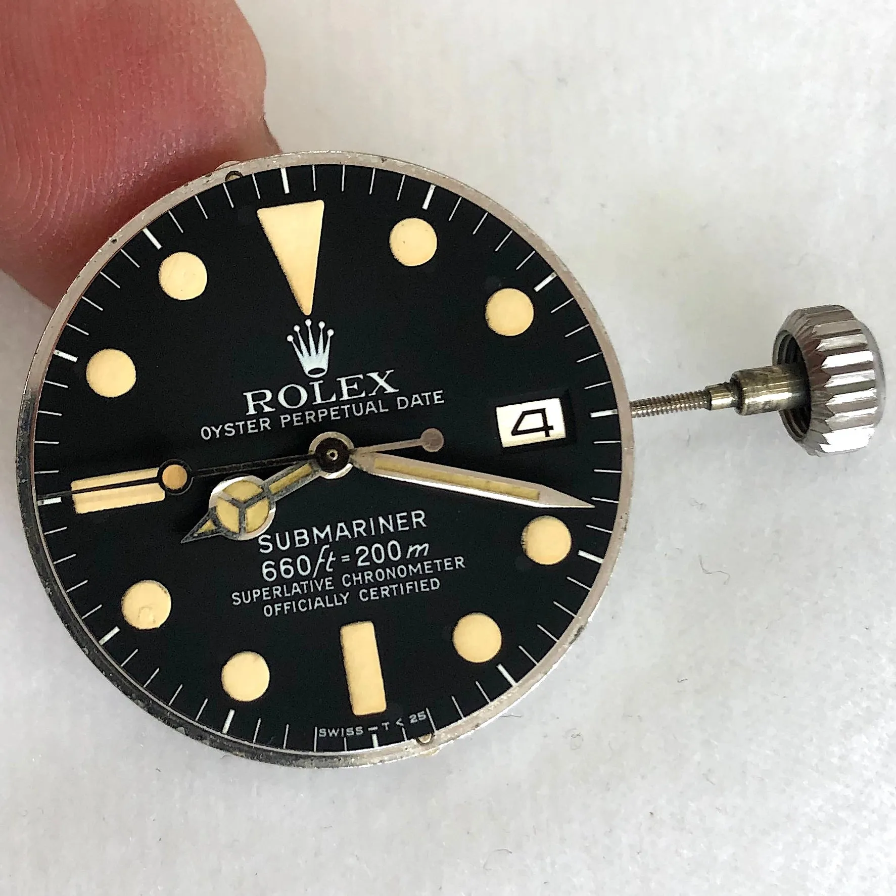 Rolex Submariner Date 1680 White Mark III 3 Creamy Dial c. 1978 Steel 40 mm