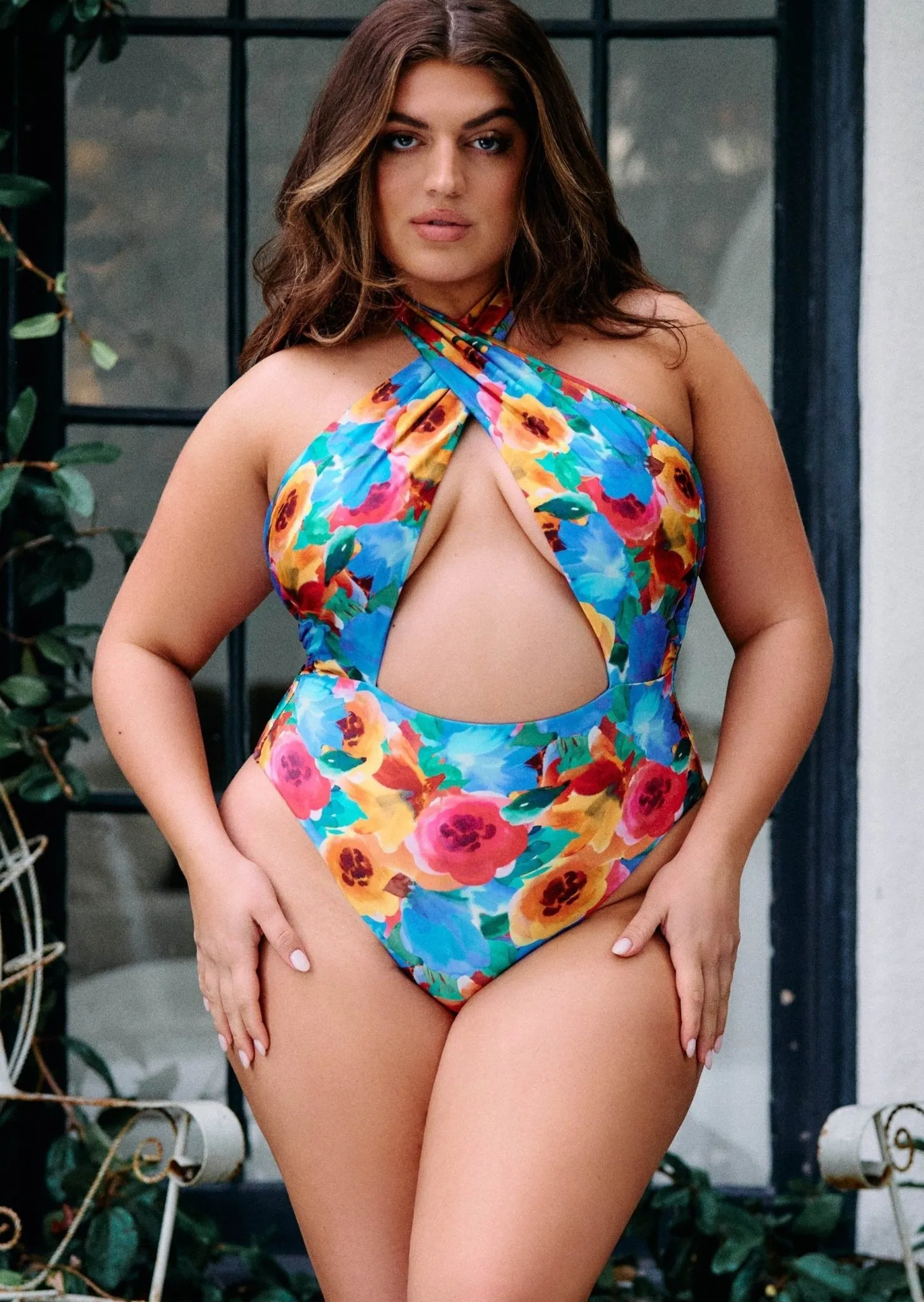 Santorini One Piece - In Bloom