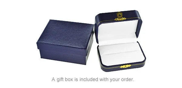 Scottish Terrier Cufflinks in Sterling Silver with Yellow Gold Vermeil (Scottie Dog)