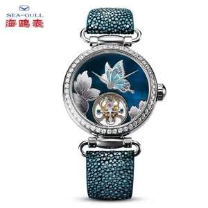 Sea-Gull ladies Tourbillion luxury watch Calibre : ST8000 Model 713.18.8100L