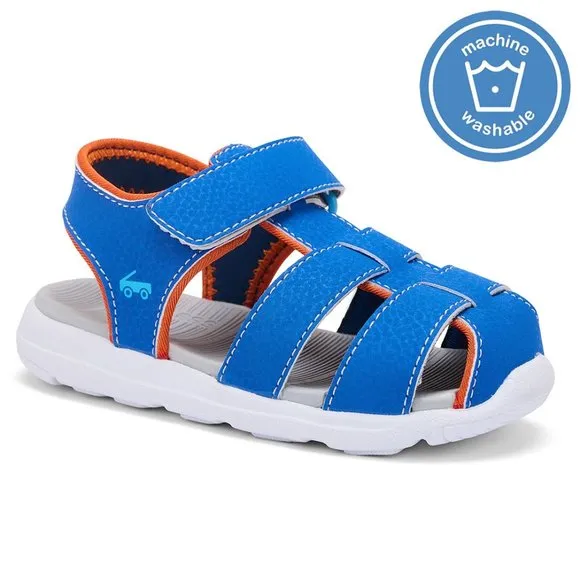 See Kai Run Cyrus Flexirun Blue Orange