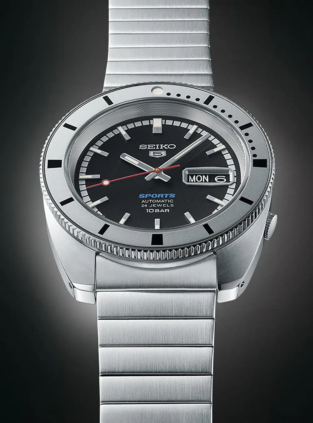 SEIKO 5 SPORTS WATCH SKX SERIES HERRITAGE DESIGN RE-CREATION LIMITED EDITION SBSA271 / SRPL05 MADE IN JAPAN JDM