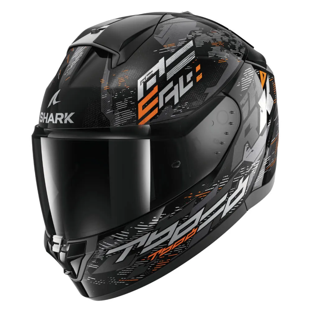 Shark Ridill 2 Helmet Molokai Black / Silver / Orange