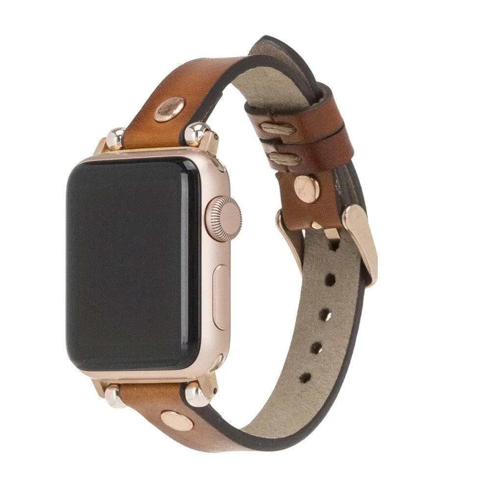 Shibden Ferro  Apple Watch Leather Watch Strap