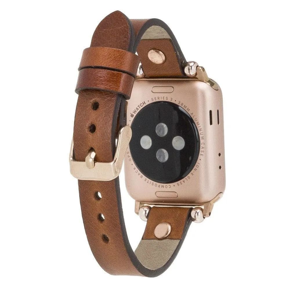 Shibden Ferro  Apple Watch Leather Watch Strap