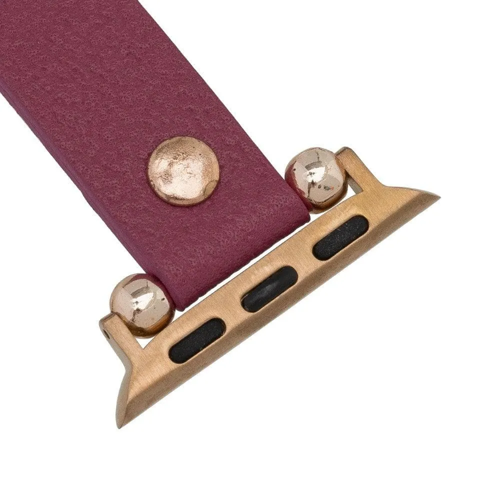 Shibden Ferro  Apple Watch Leather Watch Strap