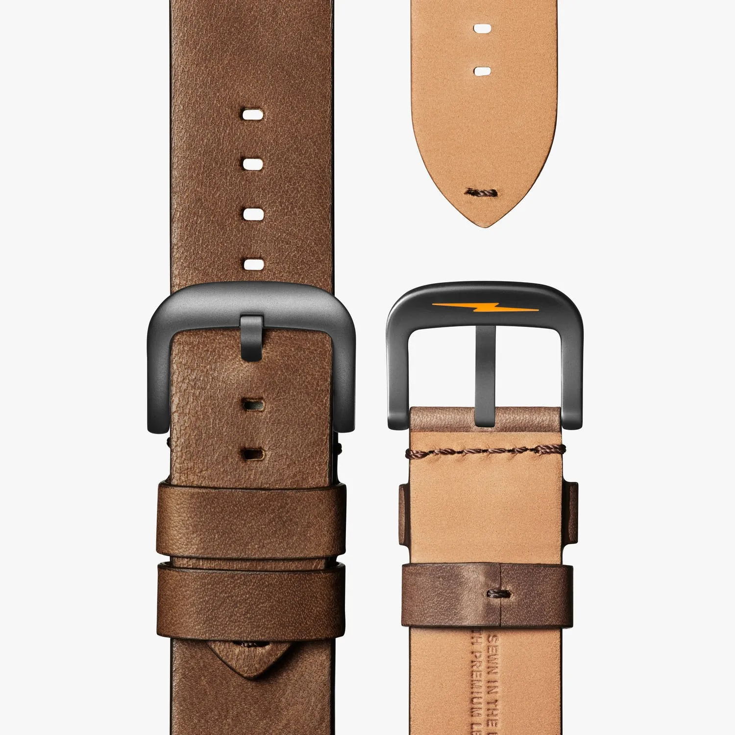 Shinola Runwell 47mm Dark Green Brown S0120223881