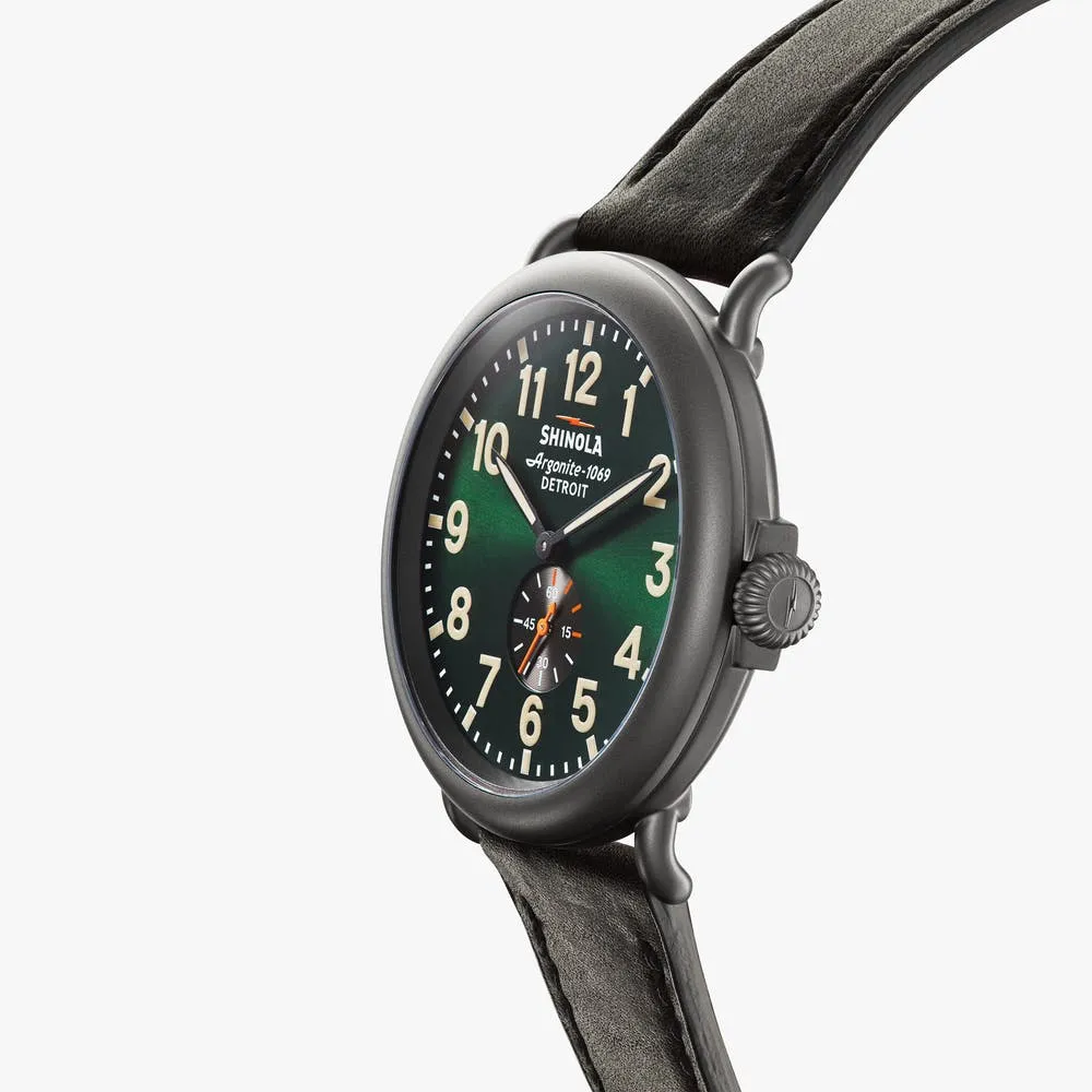 Shinola Runwell 47mm Green S0120208739