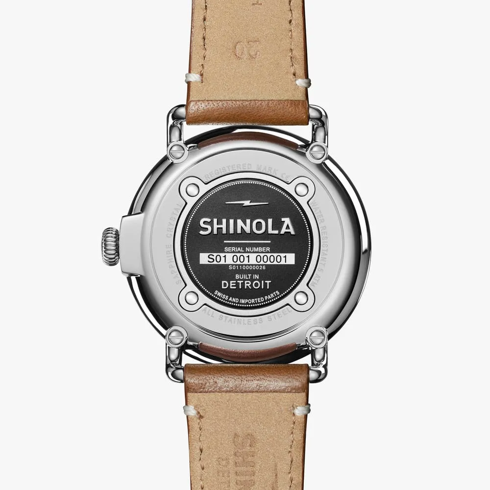 Shinola The Runwell 41MM Green Dial Men's Watch S0110000026
