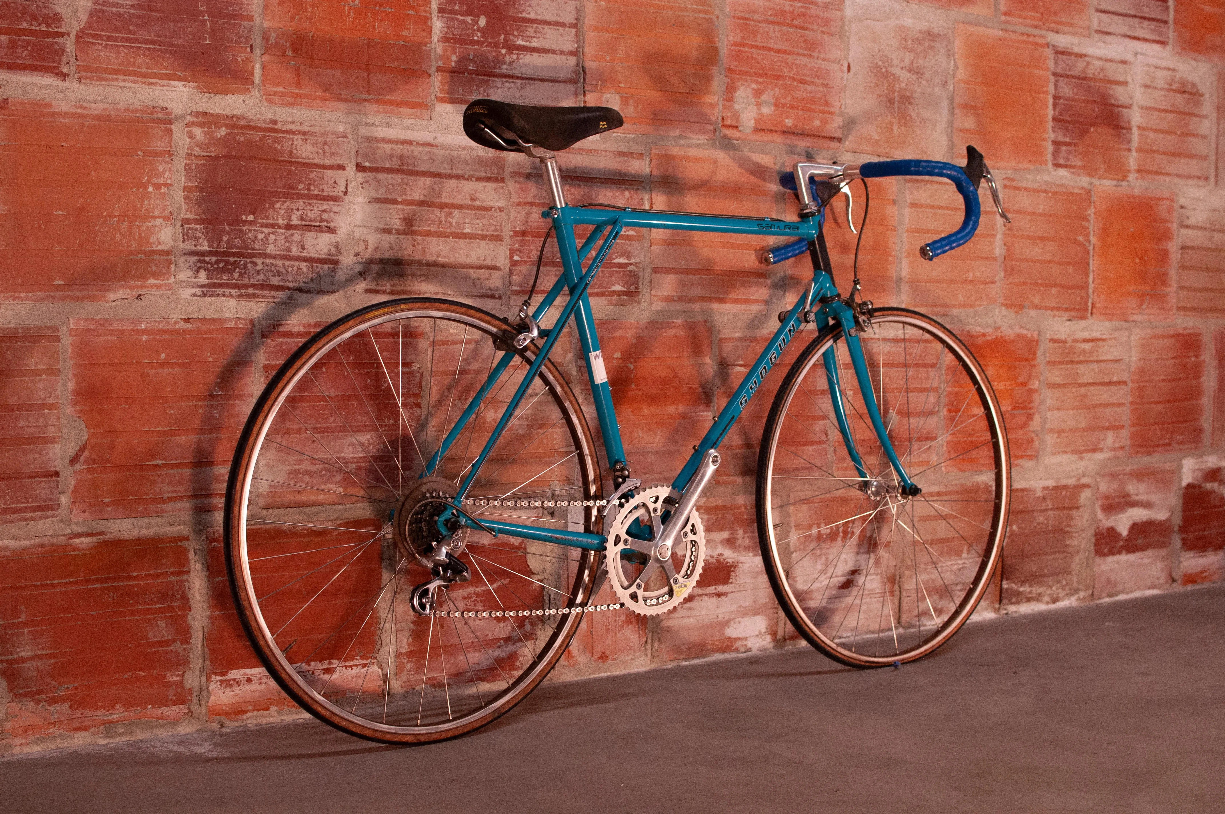 Shogun Samurai Vintage Road Bike, teal, 56cm/Large