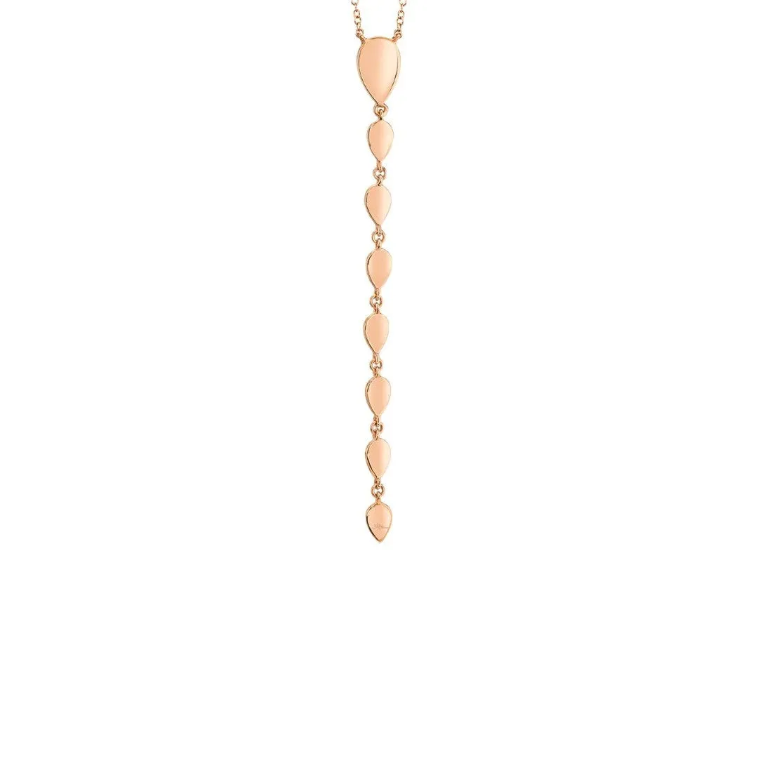 Shy Creation Diamond Lariat Necklace