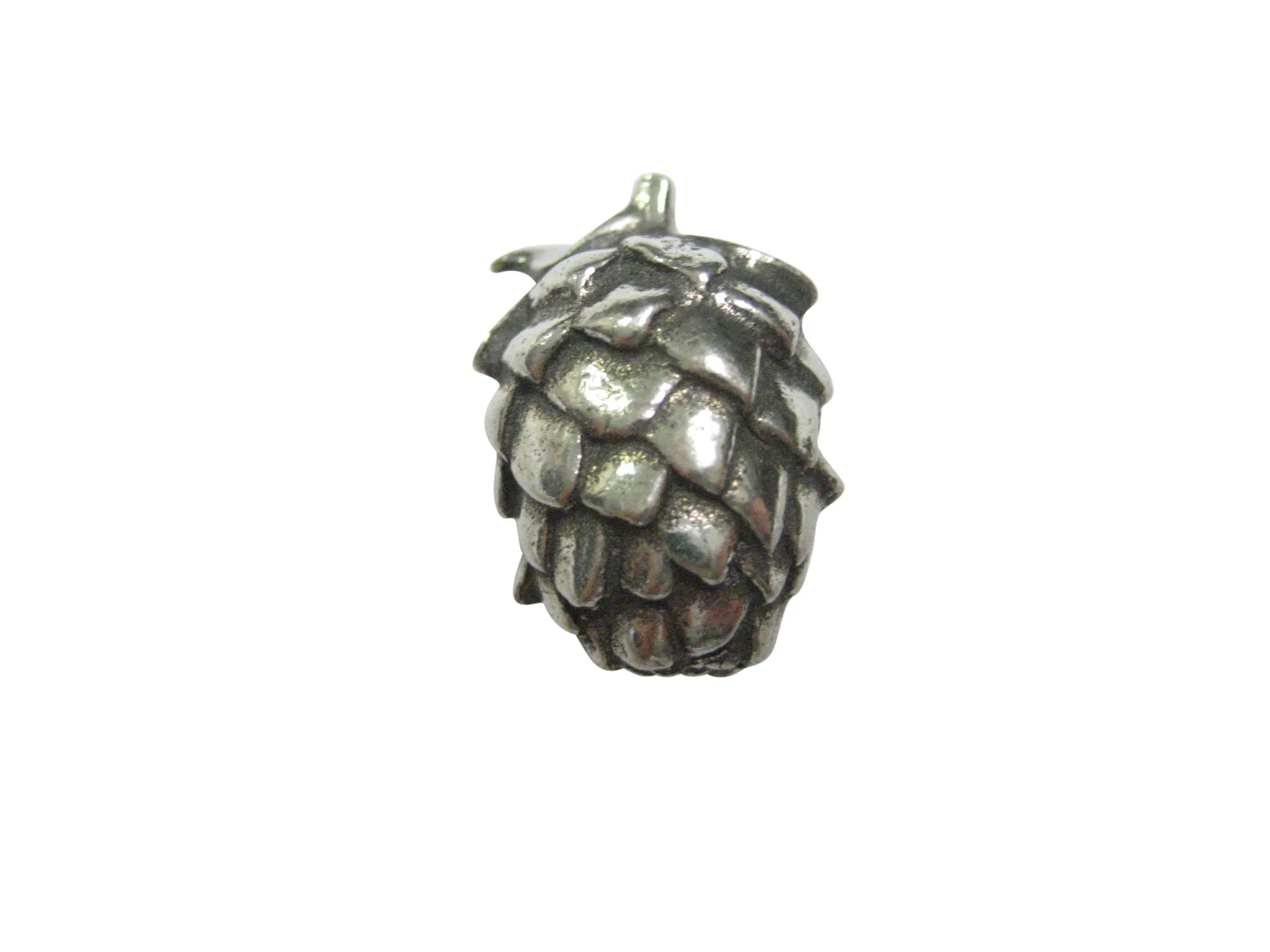 Silver Toned Brewing Beer Hops Magnet