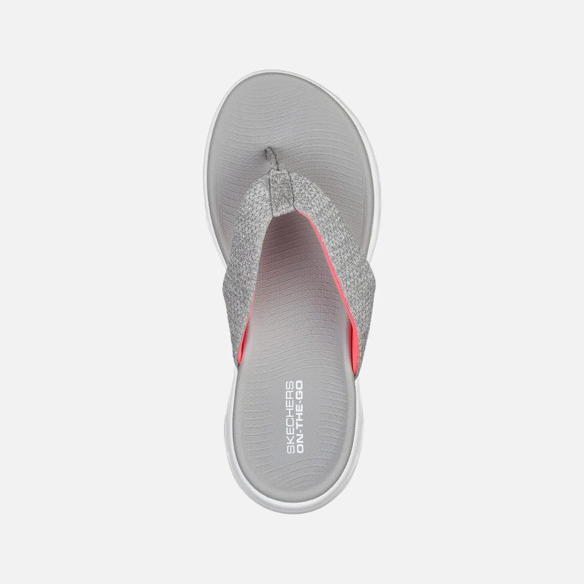Skechers On-The-Go 600 Preferred Women's Slide -Gray/Pink