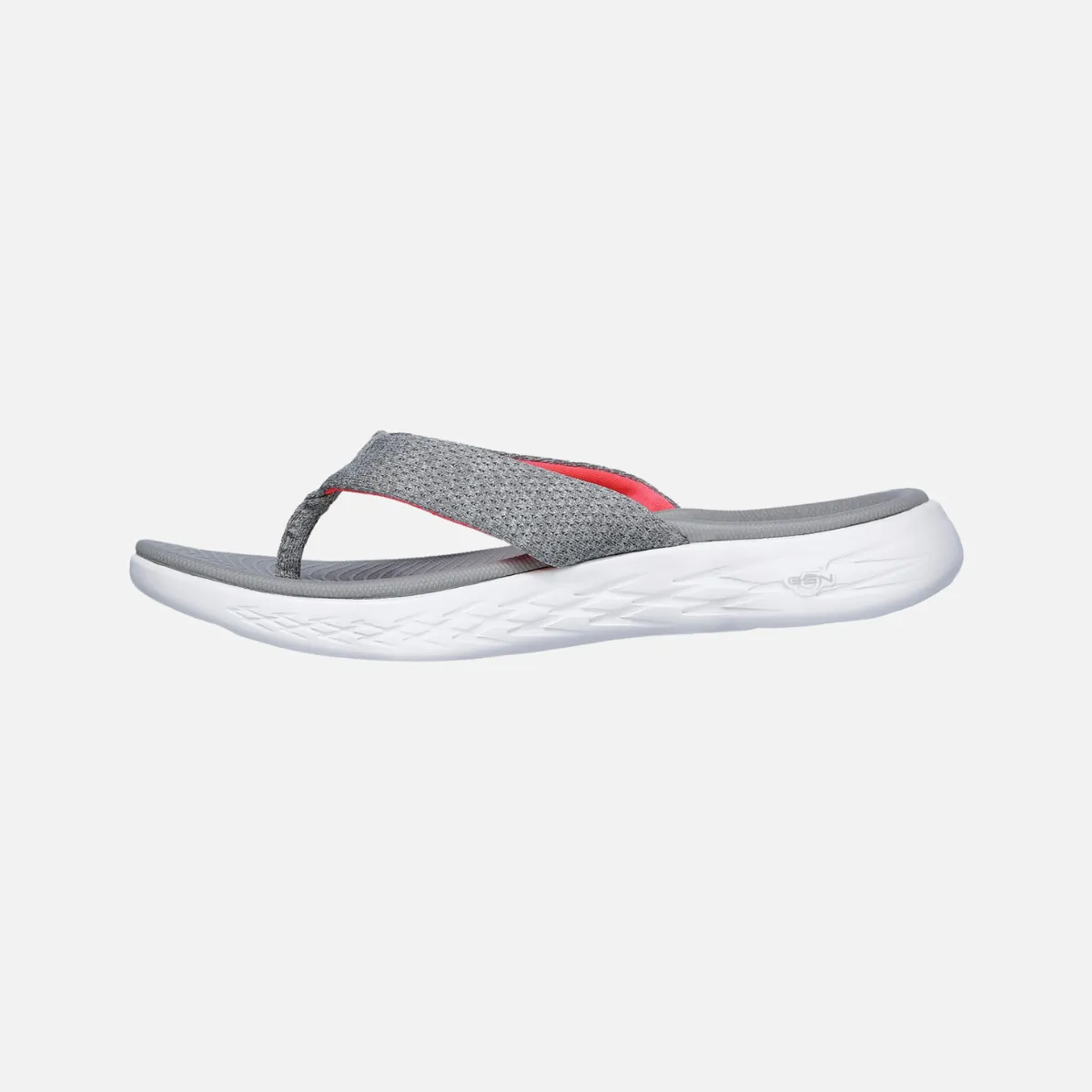 Skechers On-The-Go 600 Preferred Women's Slide -Gray/Pink