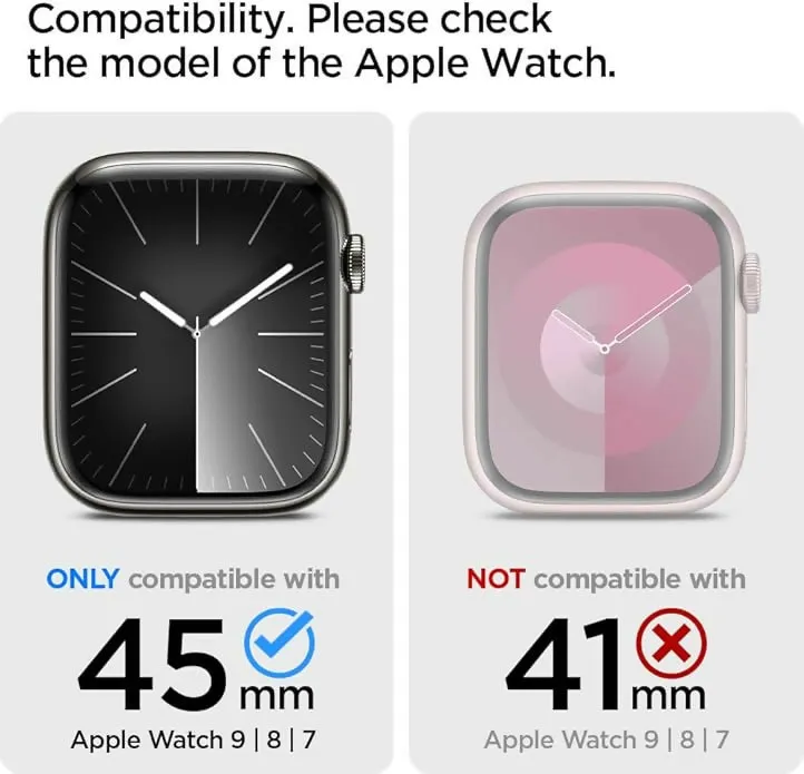 Spigen Lite Fit Pro Designed for Apple Watch: Case and Band