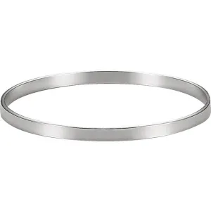 Sterling Silver 4.75 mm Bangle Bracelet