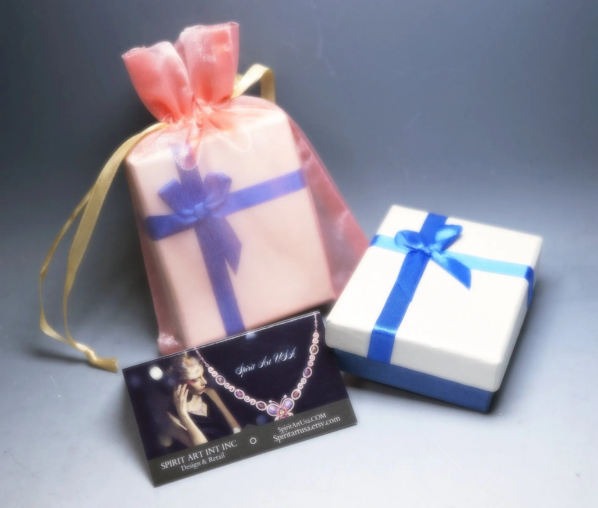Sterling Silver Angel Necklace - Dynamic Cubic Zirconia Necklace