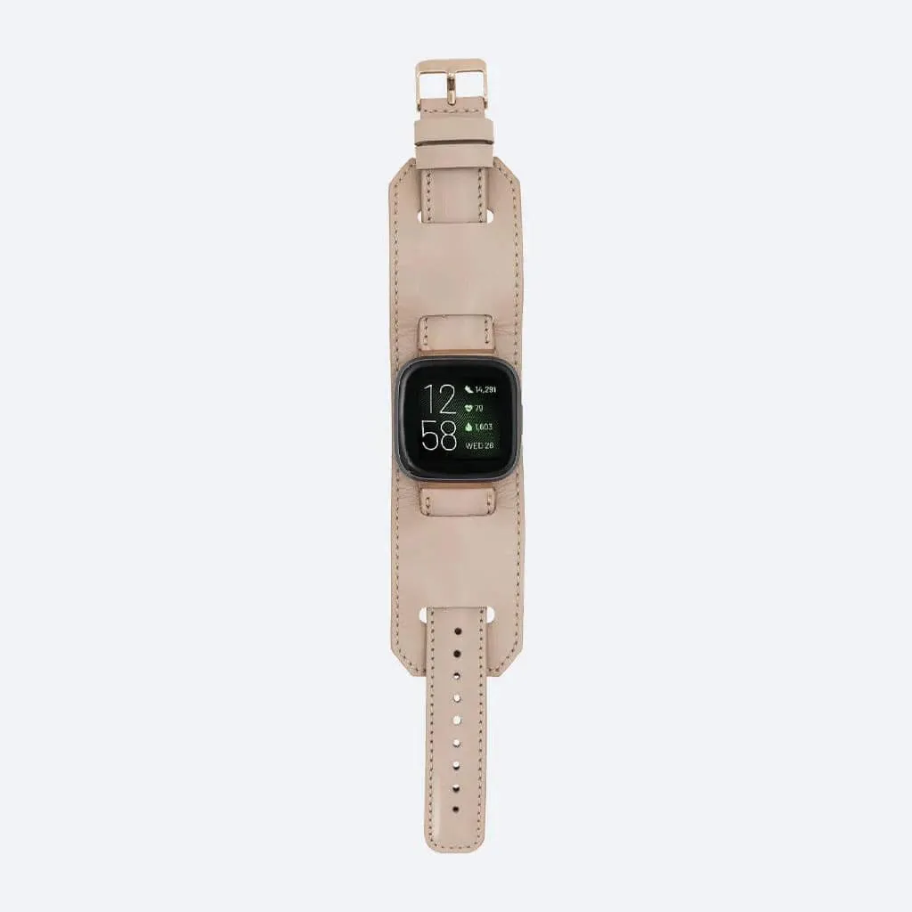 Swansea Cuff FitBit Leather Watch Straps