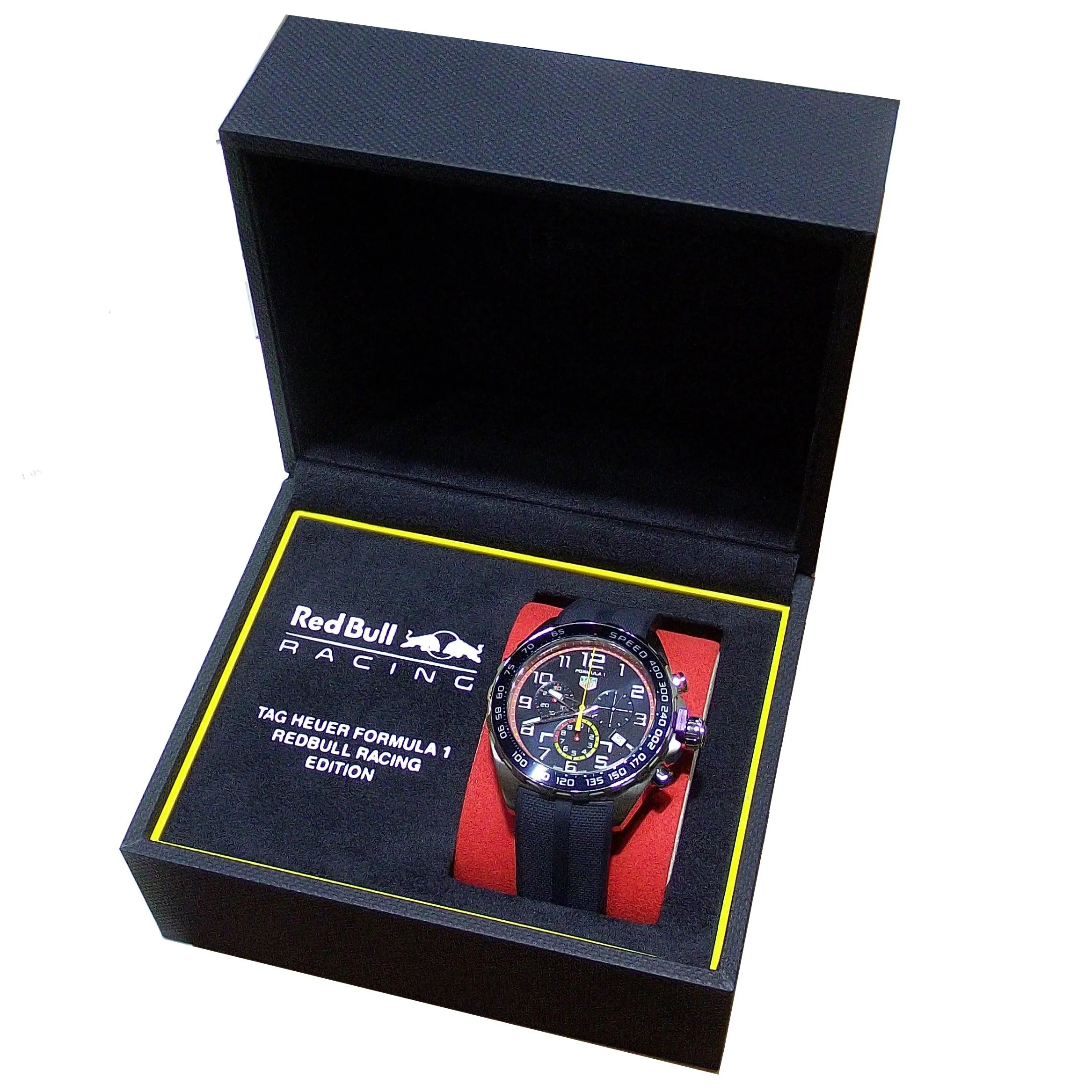 Tag Heuer Clock Formula 1 Red Bull Racing Edition 43mm Blue Quartz steel caz101al.ft8052