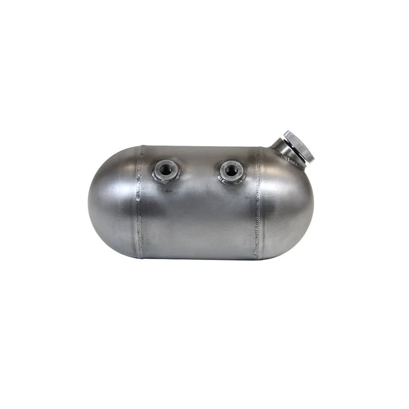 TC Bros 5 inch Round Pill Style Chopper Oil Tank Universal Fit