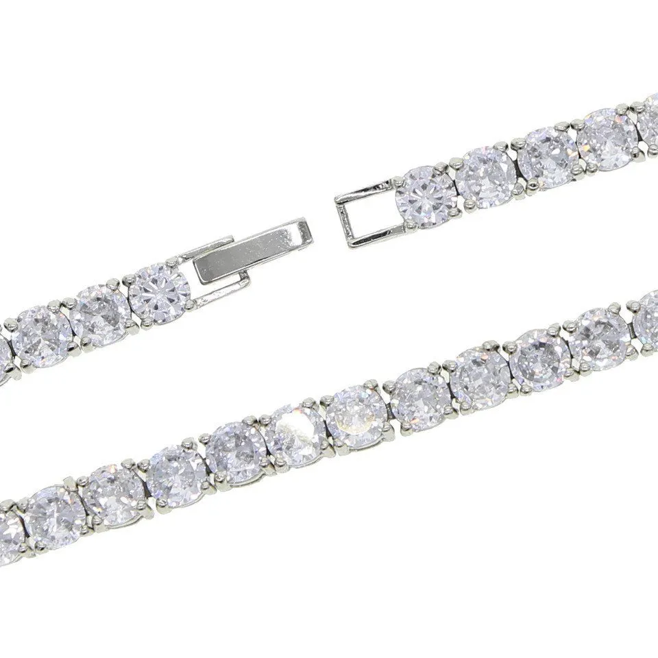 Tennis anklet , luxury anklet , foot jewelry , anklet