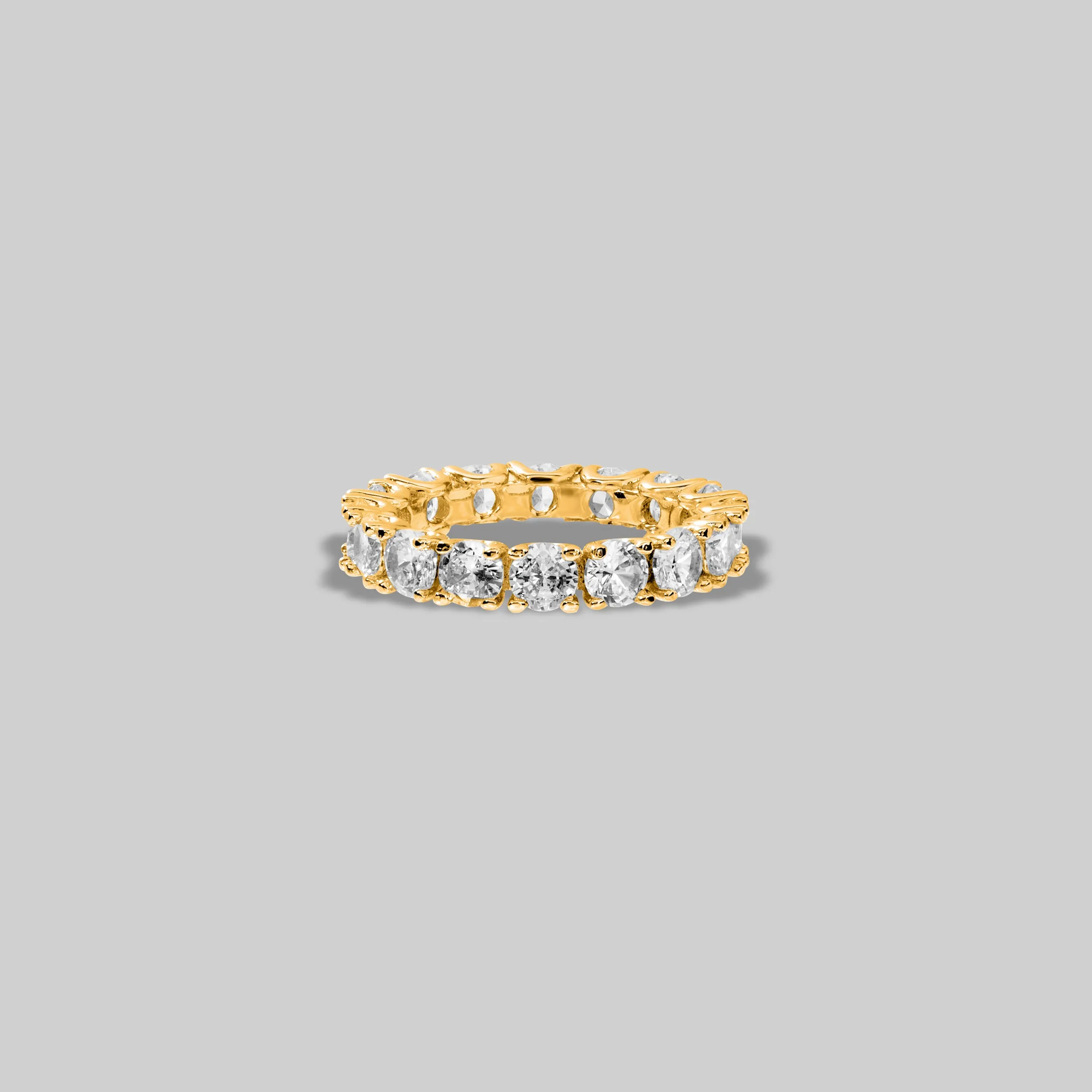 Tennis Crystal Ring