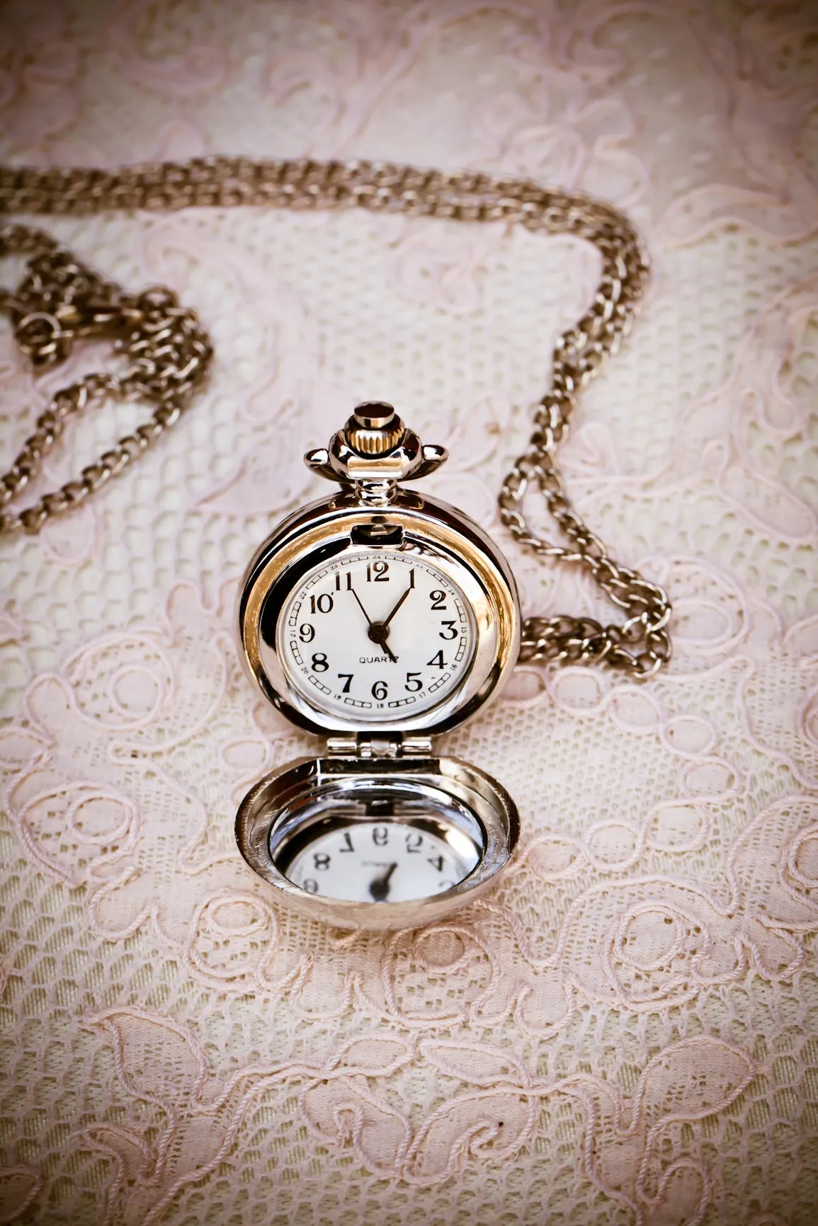 The Flora Pocket Watch