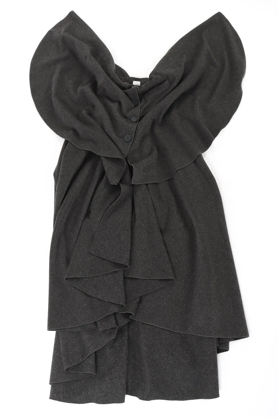 Tiered Cashmere Cape