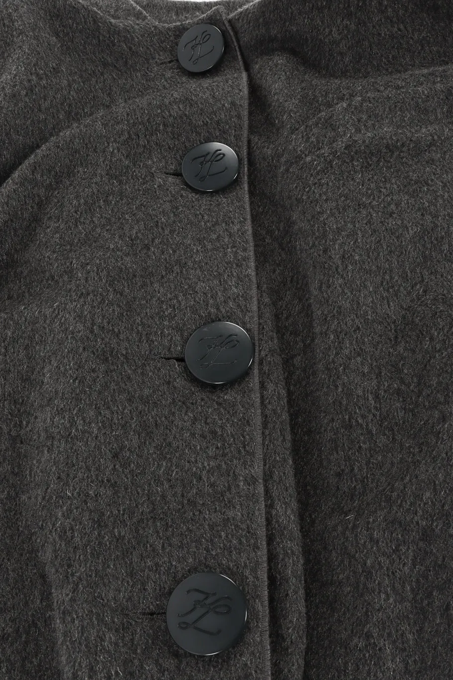 Tiered Cashmere Cape