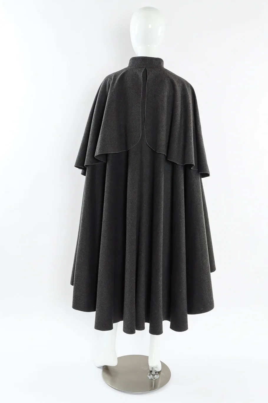 Tiered Cashmere Cape